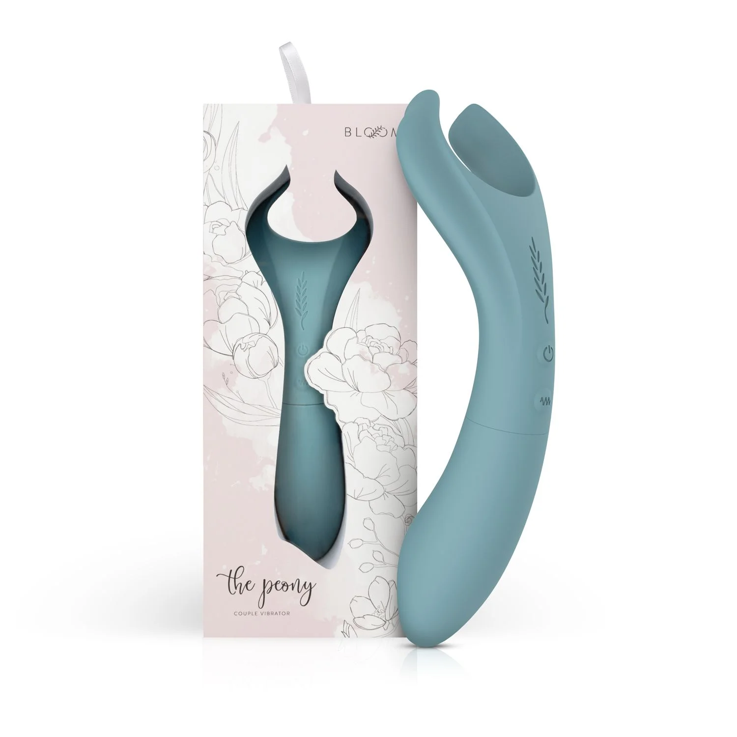 Bloom - The Peony Koppel Vibrator - Groen Bloom - The Peony Koppel Vibrator - Groen