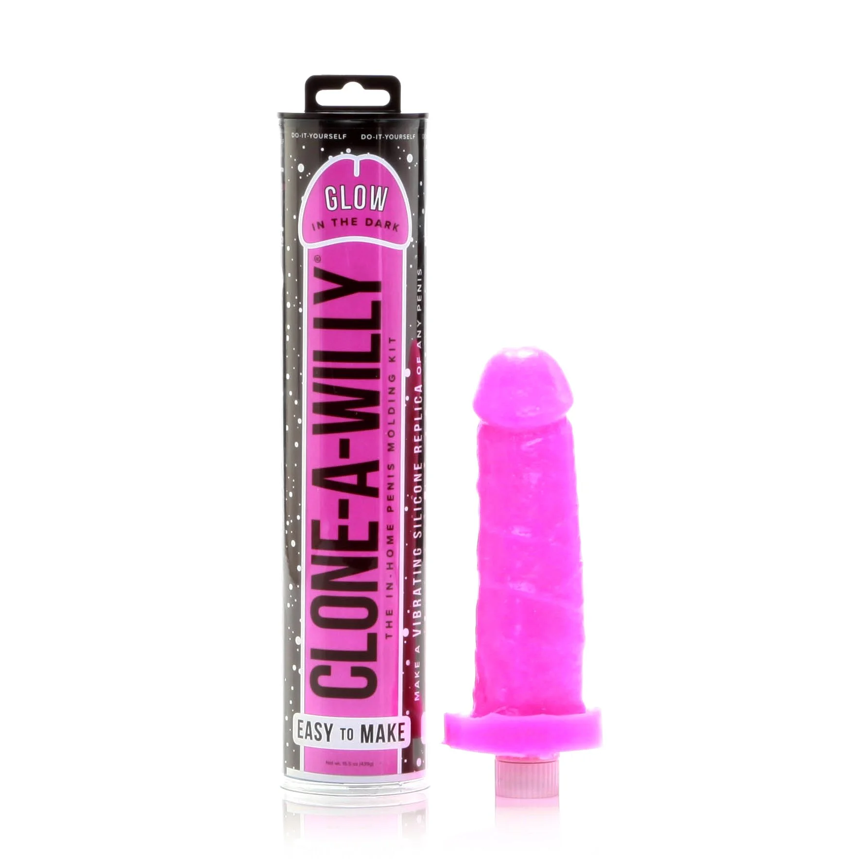 Clone-A-Willy Kit - Glow-in-the-Dark - Fel Roze Clone-A-Willy Kit - Glow-in-the-Dark - Fel Roze