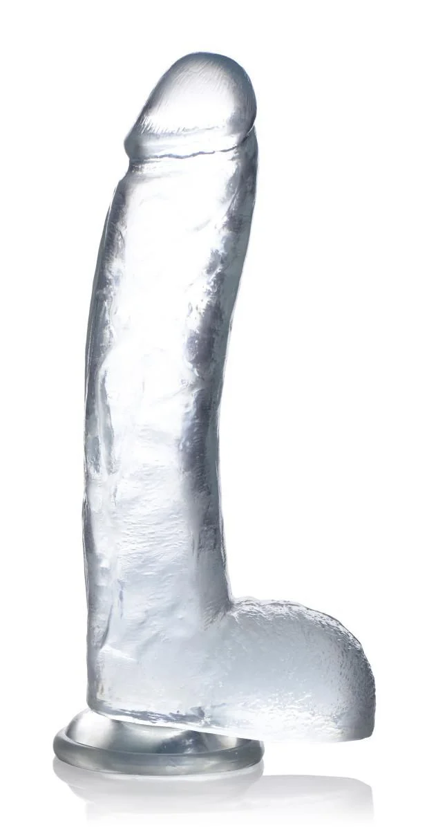 Jock C-Thru Transparante Dildo - 29 cm. Jock C-Thru Transparante Dildo - 29 cm.