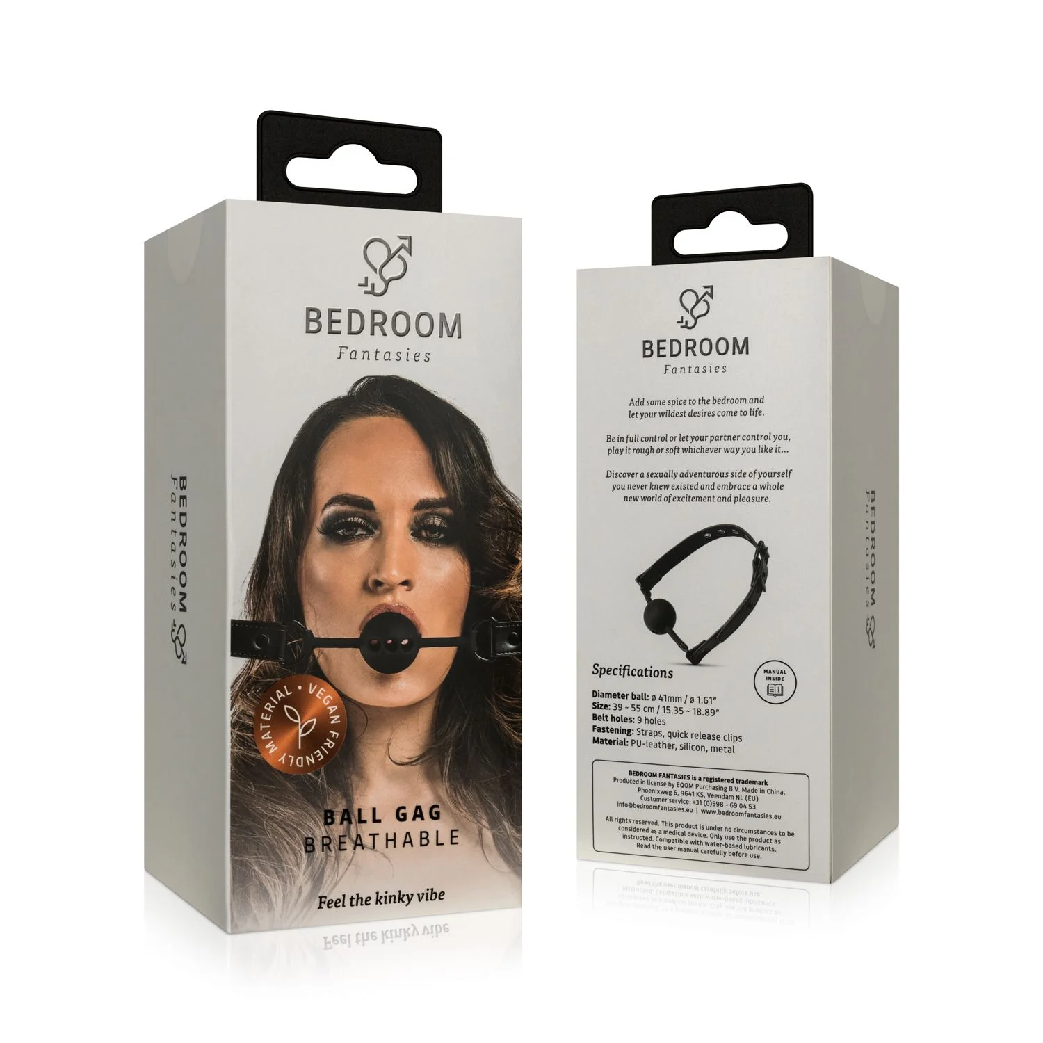 Open Siliconen Ball Gag - Zwart Open Siliconen Ball Gag - Zwart
