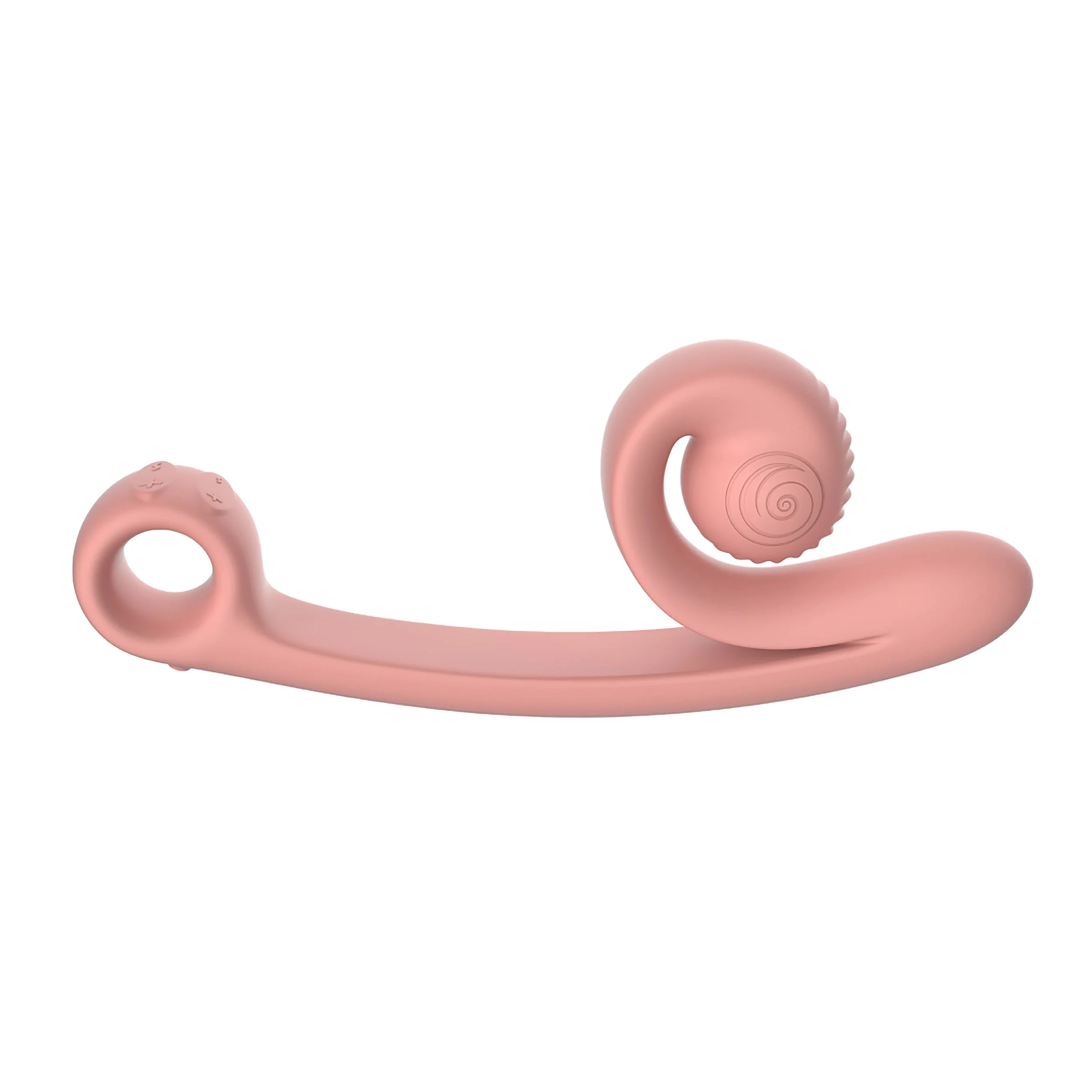 Snail Vibe Curve Duo Vibrator - Peachy Pink Snail Vibe Curve Duo Vibrator - Peachy Pink