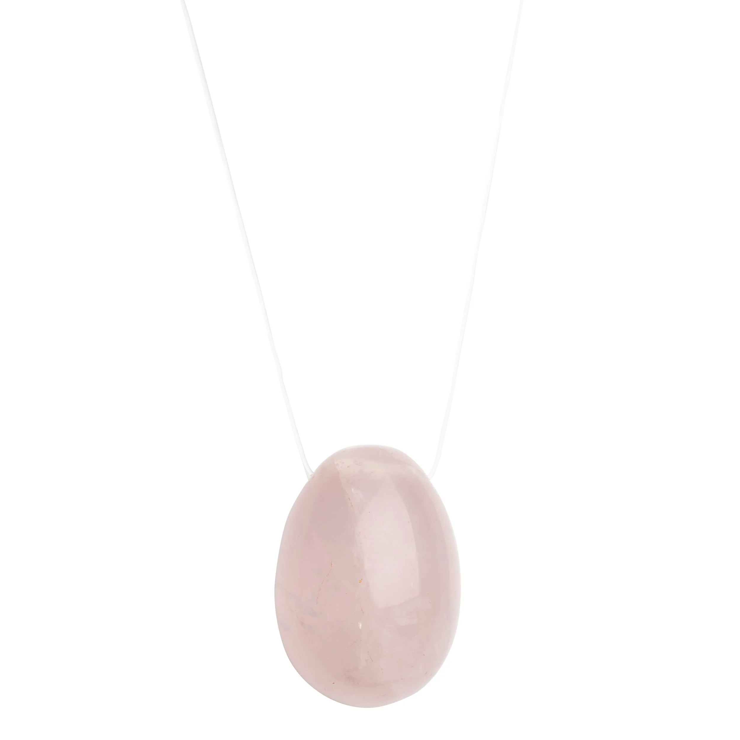 La Gemmes - Rose Quartz Yoni Egg (S) La Gemmes - Rose Quartz Yoni Egg (S)