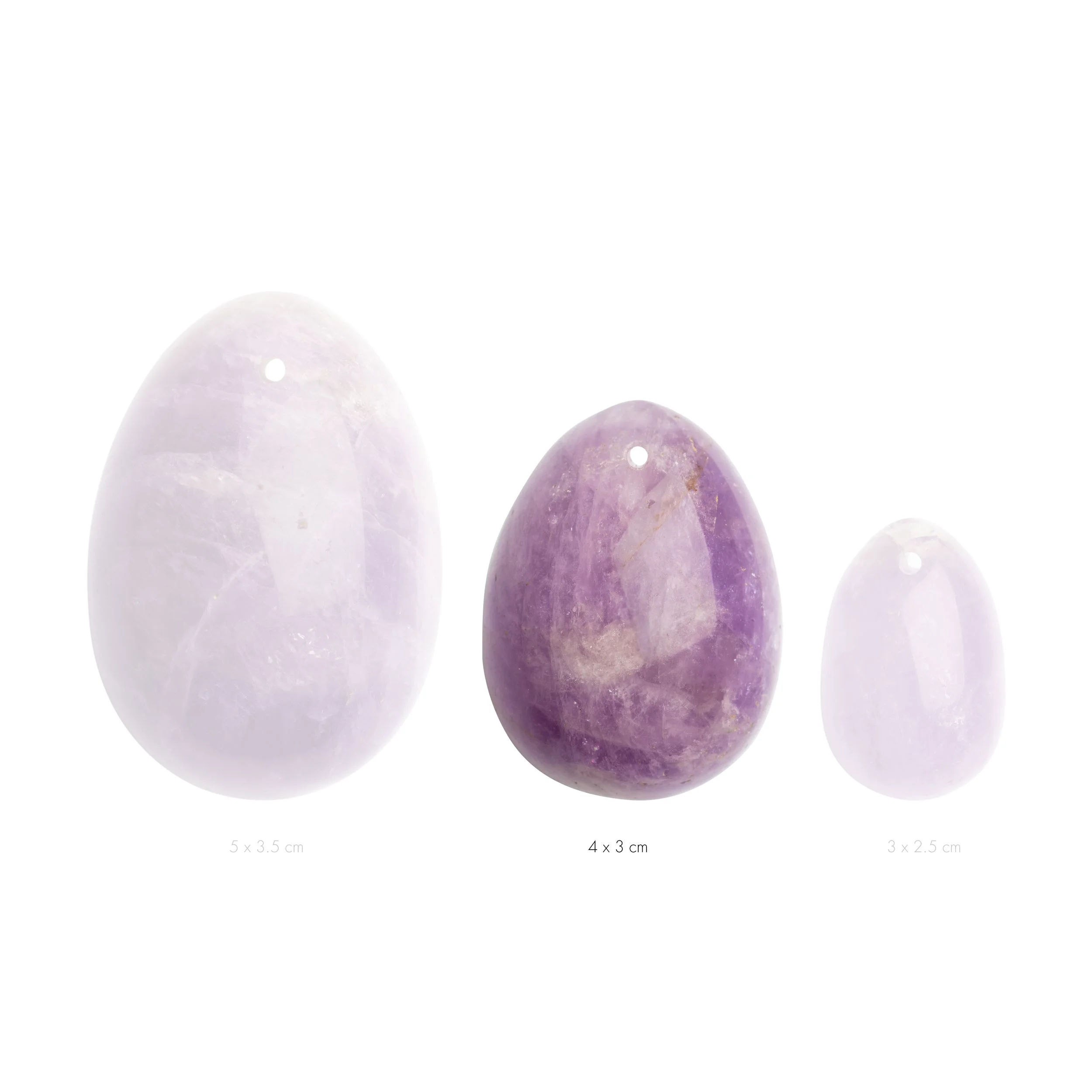 Yoni Ei - Größe M-Amethyst Yoni Ei - Größe M-Amethyst