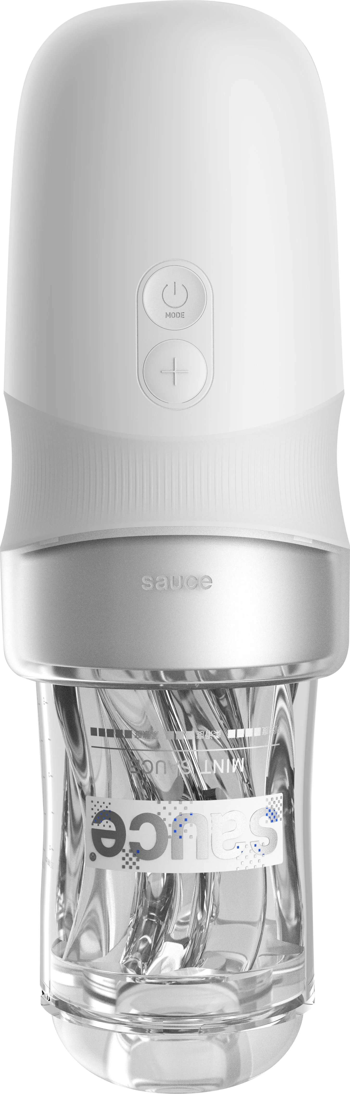 Sauce - Extra Sauce Automatische Masturbator - Wit Sauce - Extra Sauce Automatische Masturbator - Wit