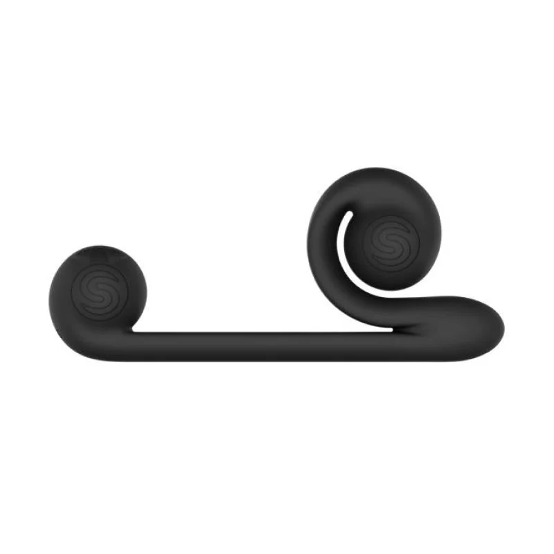 Snail Vibe Duo Vibrator - Zwart Snail Vibe Duo Vibrator - Zwart