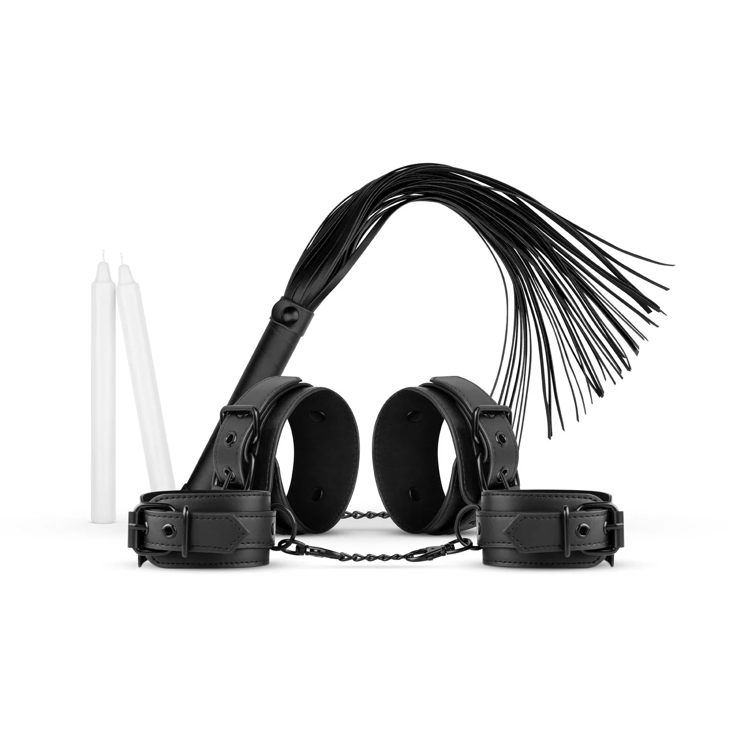 Kinky Bondage Set 5-delig - Zwart Kinky Bondage Set 5-delig - Zwart