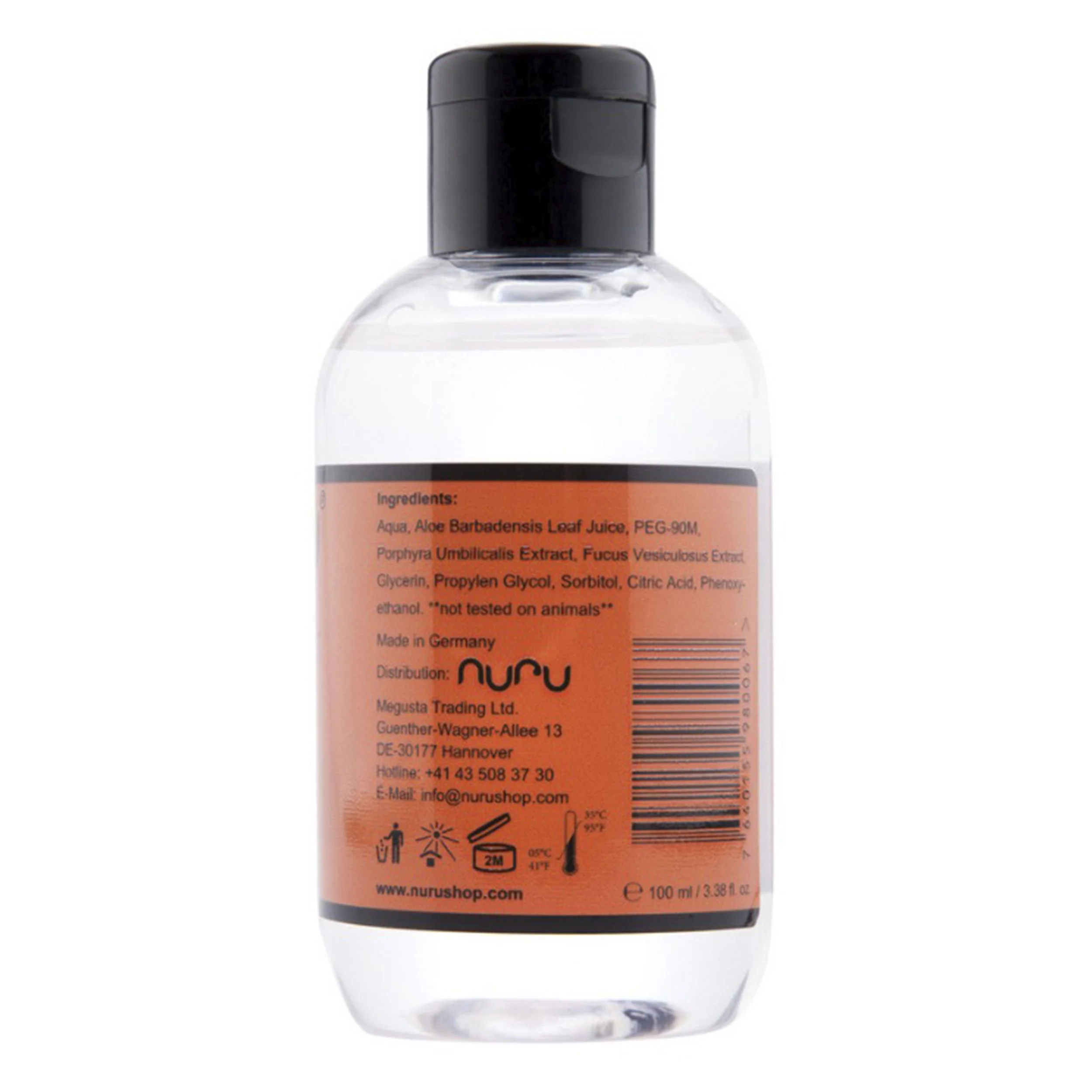 Nuru - Massage Gel met Nori Zeewier & Aloe Vera 100 ml Nuru - Massage Gel met Nori Zeewier & Aloe Vera 100 ml