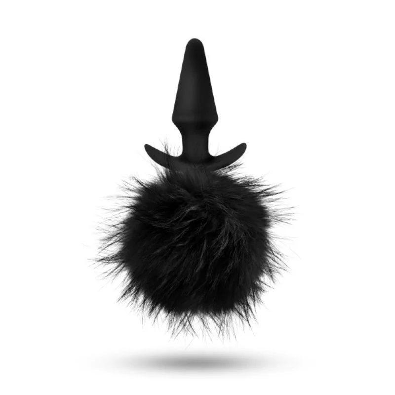 Anal Adventures Platinum - Rabbit Tail Anaal Plug Anal Adventures Platinum - Rabbit Tail Anaal Plug